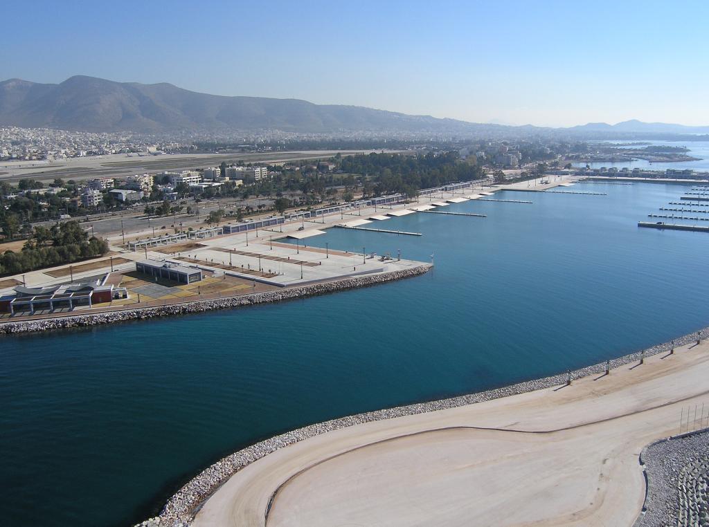 2. Construction of Olympic Sailing Center in Agios Kosmas